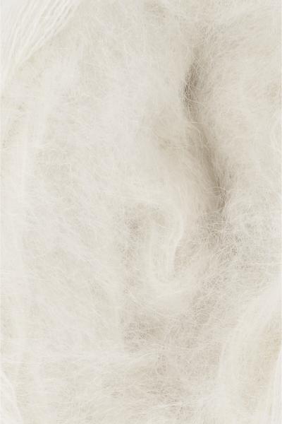 Lace Mohair-Seide Garn Fb. 94 Wollweiß von Langyarns