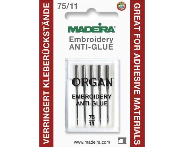 Maschinen-Sticknadeln Anti-Glue von Madeira 75/11