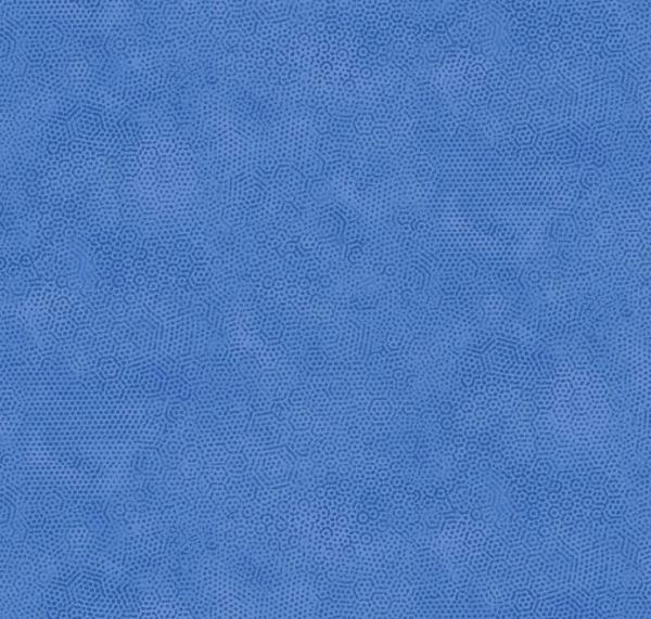 Patchworkbaumwolle Dimples Kornblume blau 1867-B10 von Makower