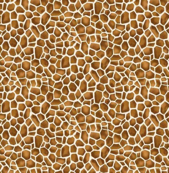 Patchworkbaumwolle Around the World Giraffe von Makower