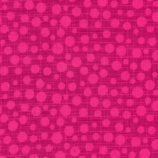 Patchwork Baumwolle Michael Miller Hash Dots pink