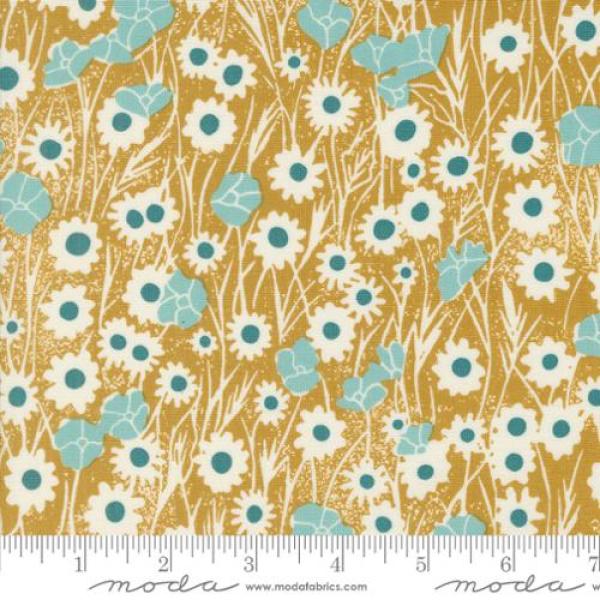 Patchworkstoff Field Of Flowers Goldenrod 3312 13 Moda