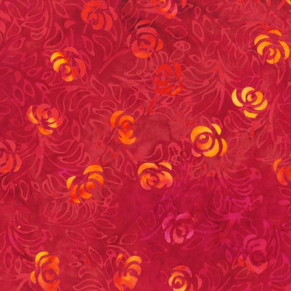 Patchworkbaumwolle Batik 386-Q X Rose Blush by Jacqueline De Jong