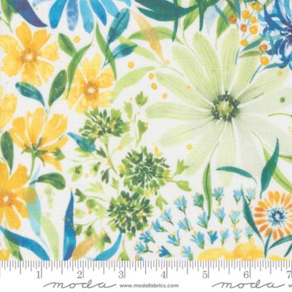 Patchworkbaumwolle Sunshine & Blue Skies Fb. Cloud Sunny Days CJP