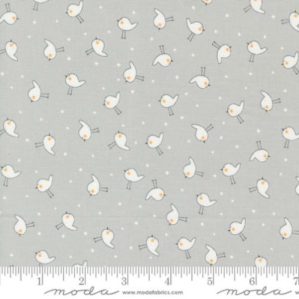 Patchworkstoff Shine Stormy by Sweetwater 55674-27 Grey for Moda