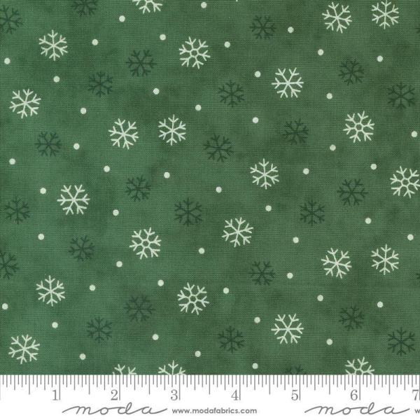 Patchworkbaumwolle Woodland by Deb Strain Fb. Pine Green 56907-14 for Moda
