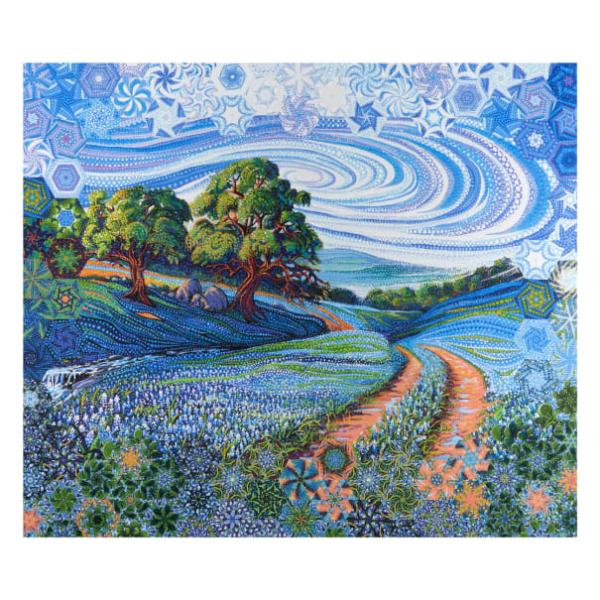 DP23047-44 Northcott Panel Landschaft