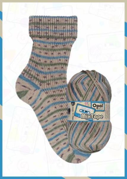 Opal Sockenwolle 4-fach Mixtape Fb.11496 Liebesmelodien