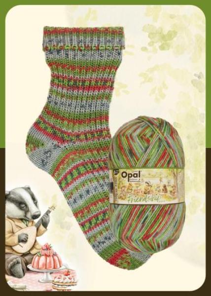Opal Friendship Gemeinsam Kuchen essen 11561 6-fach Sockenwolle