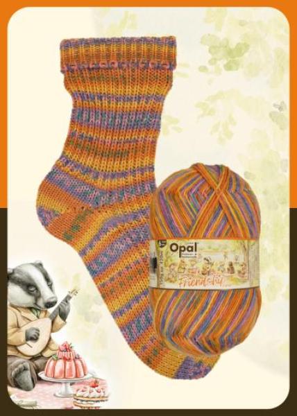 Opal Friendship Lagerfeuerliebe 11565 6-fach Sockenwolle