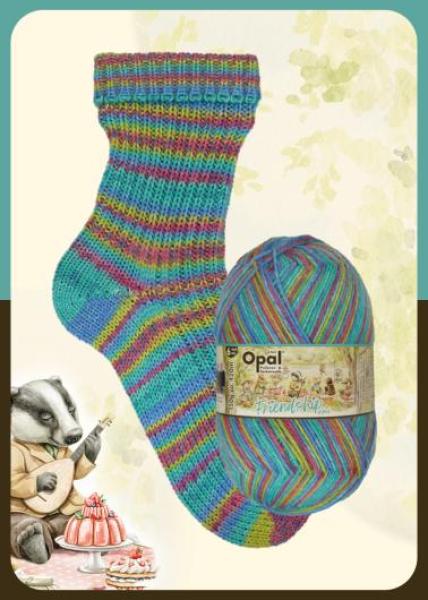 Opal Friendship Kochlöffelerlebnisse 11566 6-fach Sockenwolle
