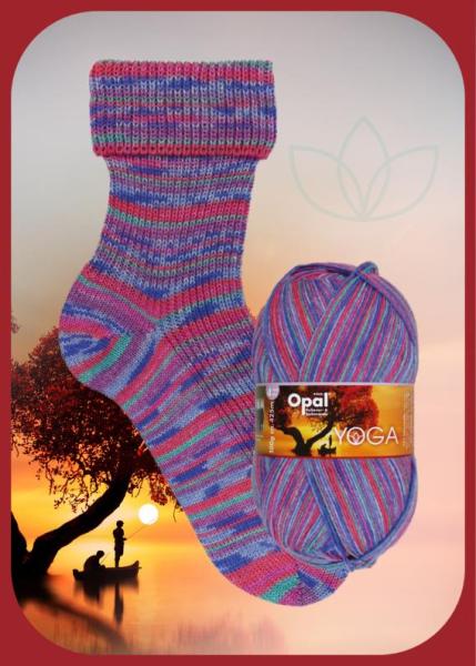 Opal Sockenwolle 4-fach Yoga Fb. 11660 Gedankenwelle