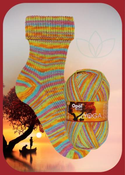 Opal Sockenwolle 4-fach Yoga Fb. 11666 Körperspannung