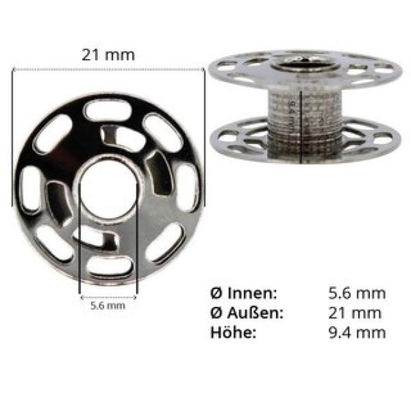 Philipp Bobbins Spulen 9 mm für Bernina Nähmaschinen