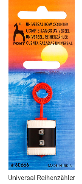 Reihenzähler Universal mit Ring von Pony