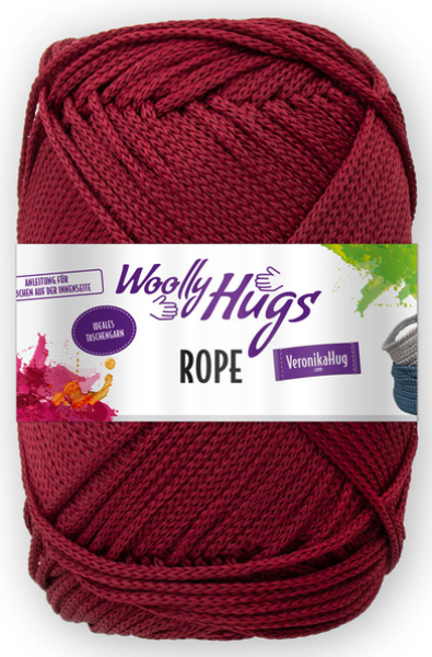 Rope Taschengarn Fb. 38 Bordeauxrot