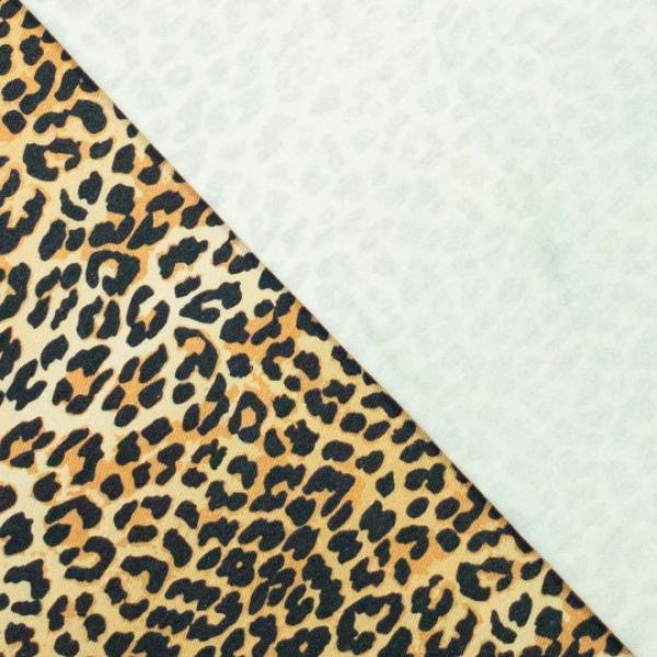Baumwolle Webware Twill Canvas leopard
