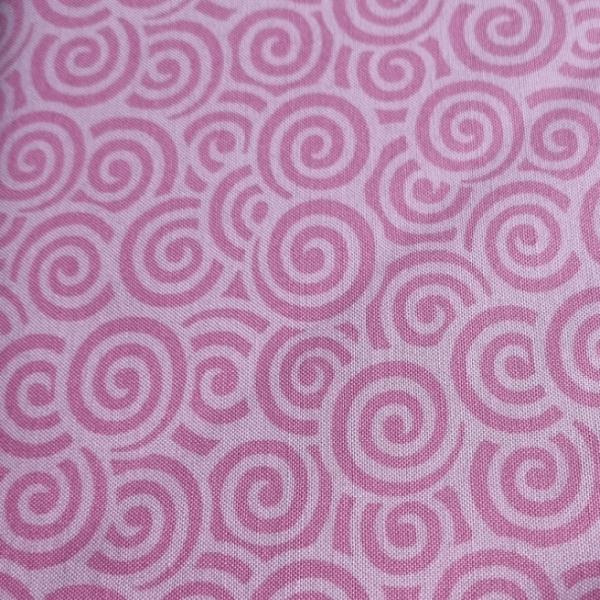 Patchworkbaumwolle Me&Mysister Flower Sacks 22255-31 rosa Spirale