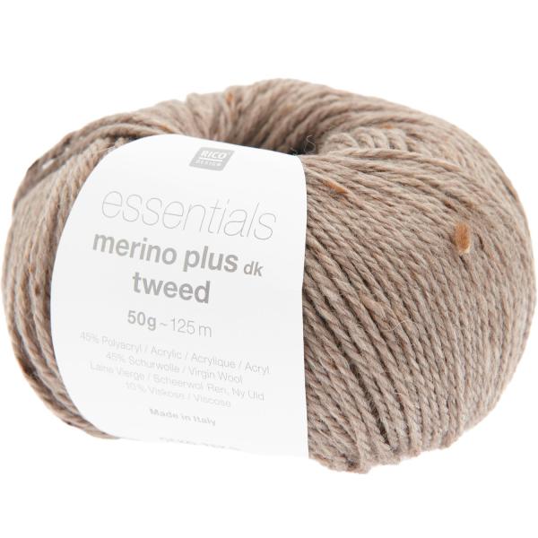 Rico Essentials Merino Plus dk Tweed Fb. 2 beige