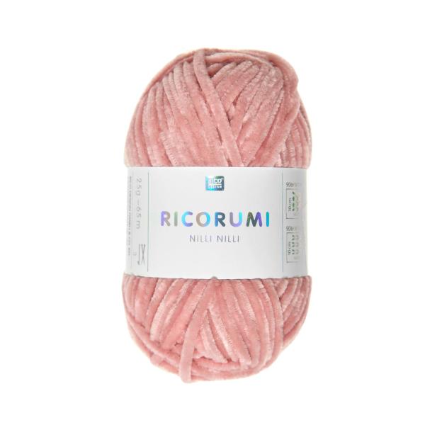 Ricorumi Nilli Nilli Chenille Garn 25g Fb. 7 Lachs