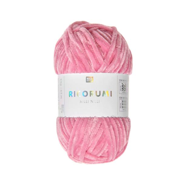 Ricorumi Nilli Nilli Chenille Garn 25g Fb. 08 Pink