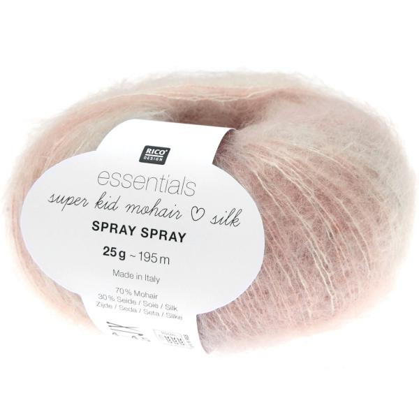 Essentials Super Kid Mohair Loves Silk Spray Spray Fb.001 Pastel