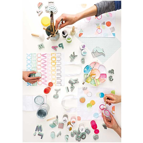 Textilfarbe weiß 40ml zum Malen