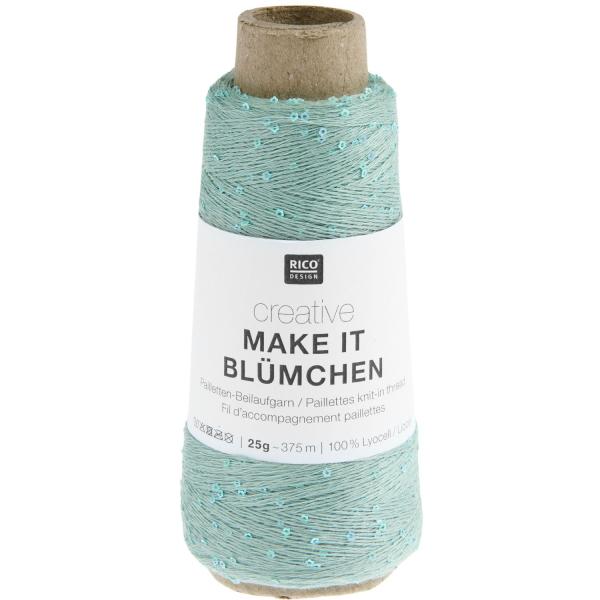 Creative Make It Blümchen Pailleten-Beilaufgarn Fb. 2 Patina