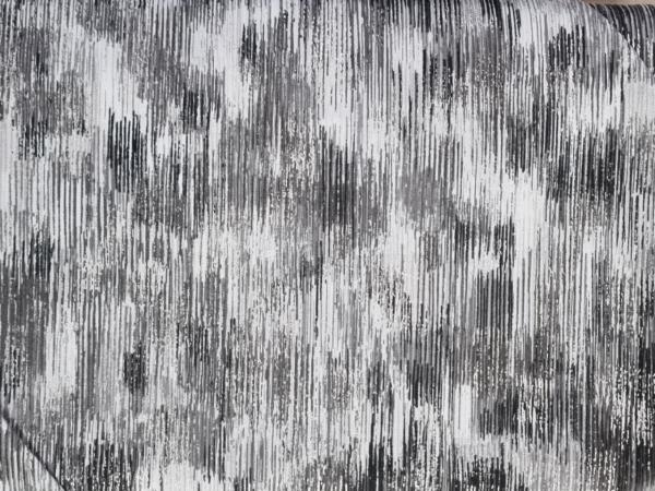 Patchworkbaumwolle Fusions Brushwork Charcoal Metallic by Robert Kaufman 18059-184