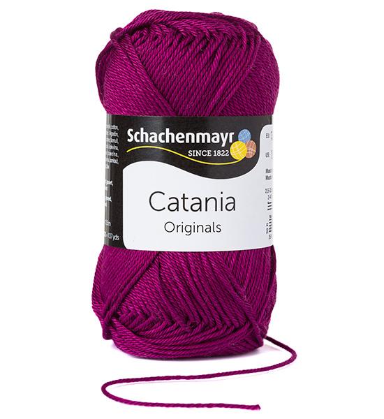 Baumwollgarn Catania Fuchsia Fb. 128 Schachenmayr