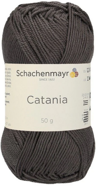 Baumwollgarn Catania Fb. 415 Zartbitter-Schokolade von Schachenmayr