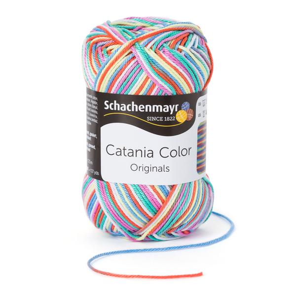 Schachenmayr Baumwollgarn Catania color Fb.211 Lollipop