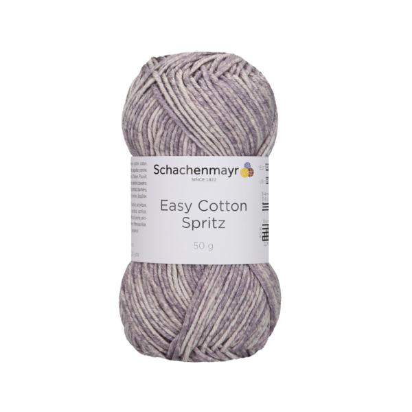 Easy Cotton Spitz Fb. 49 grau melange von Schachenmayr