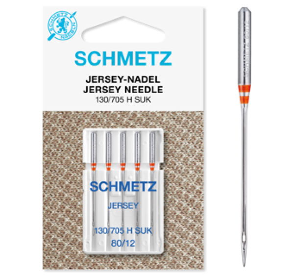 Jersey Nähmaschinennadeln 80/12 Schmetz