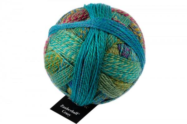 Zauberball®Crazy 2404_ Tiefe Wasser 75% Schurwolle (Strong Quality, superwash) 25% Polyamid (biologisch abbaubar)