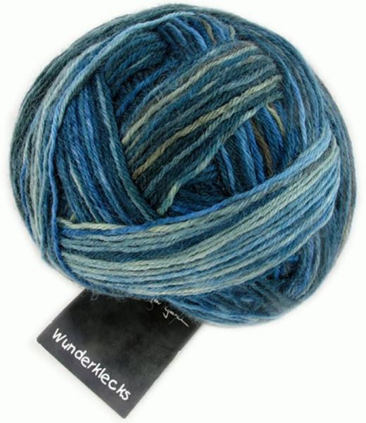 Wunderklecks 2193_ November Rain 75% Schurwolle (Strong Quality, superwash) 25% Polyamid (biologisch abbaubar)