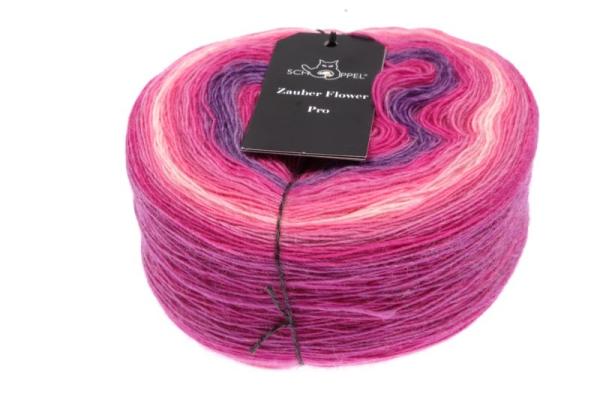 Zauber Flower Pro 2517_ Pink Affaire 100% Schurwolle (Merino medium, nsw)