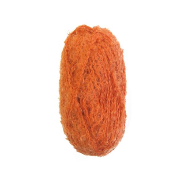 Scholler+Stahl Puppengarn rot-orange Mohair-Locke