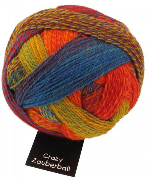 Zauberball®Crazy 1702_ Kleiner Fuchs 75% Schurwolle (Strong Quality, superwash) 25% Polyamid (biologisch abbaubar)