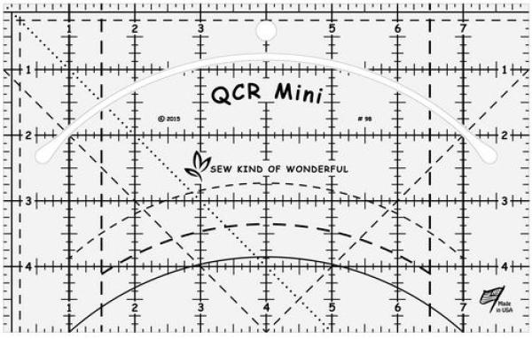 Lineal QCR Mini 5x8 inch von Sew kind of Wonderful