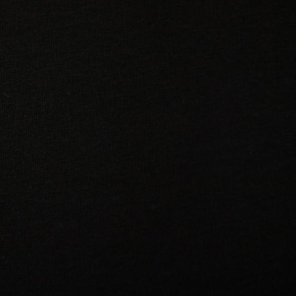 Sweatstoff Baumwolle angeraut Eike 299 Schwarz von Swafing