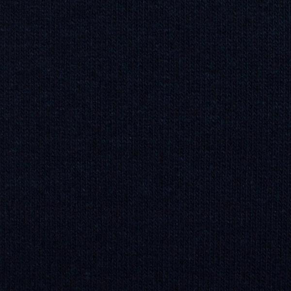 Baumwoll-Strickstoff Bono angeraut Fb. Dunkelblau von Swafing