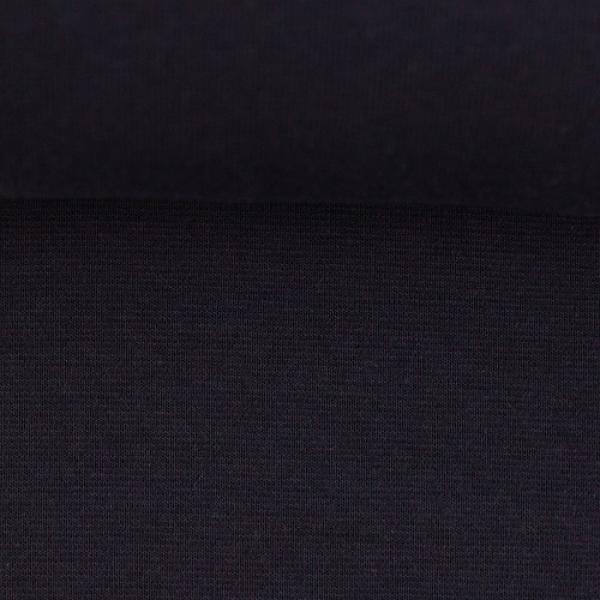 Sweatstoff Eike angeraut Fb. Marineblau von Swafing