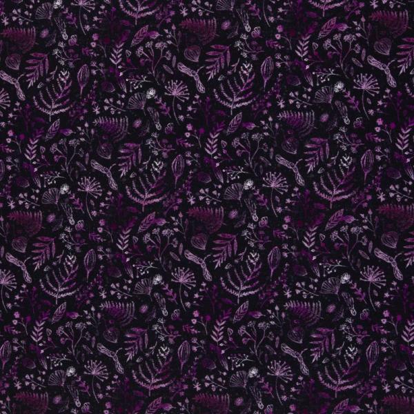 French Terry Sommersweat Herbstfrüchte by Christiane Zielinski