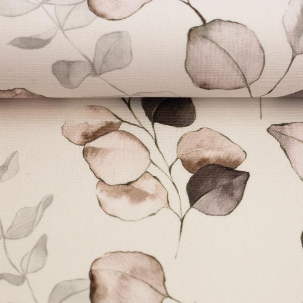 Dekostoff Lina aus Webware Eukalyptus