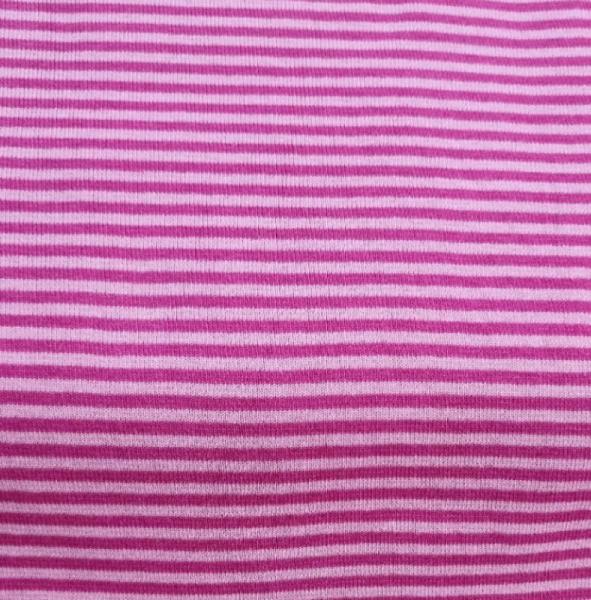 Bündchen-Schlauch Streifen Rosa-pink