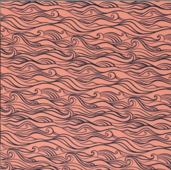 Jersey Baumwolle Waves by Käselotti Fb. 100421