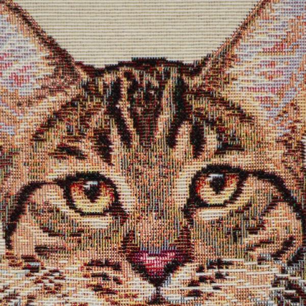 Gobelin Katze Panel 47x47 cm