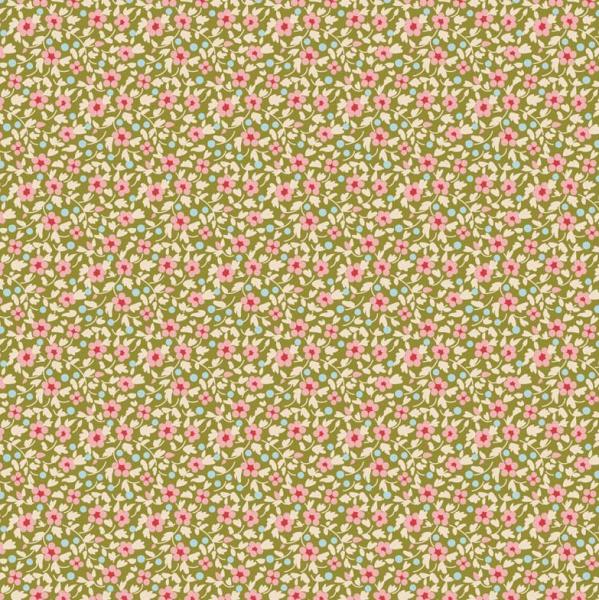 Patchworkbaumwolle Creating memories 130121 Brie Green von Tilda