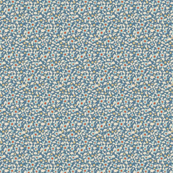 Patchworkbaumwolle Creating memories 130131 Brie Blue von Tilda